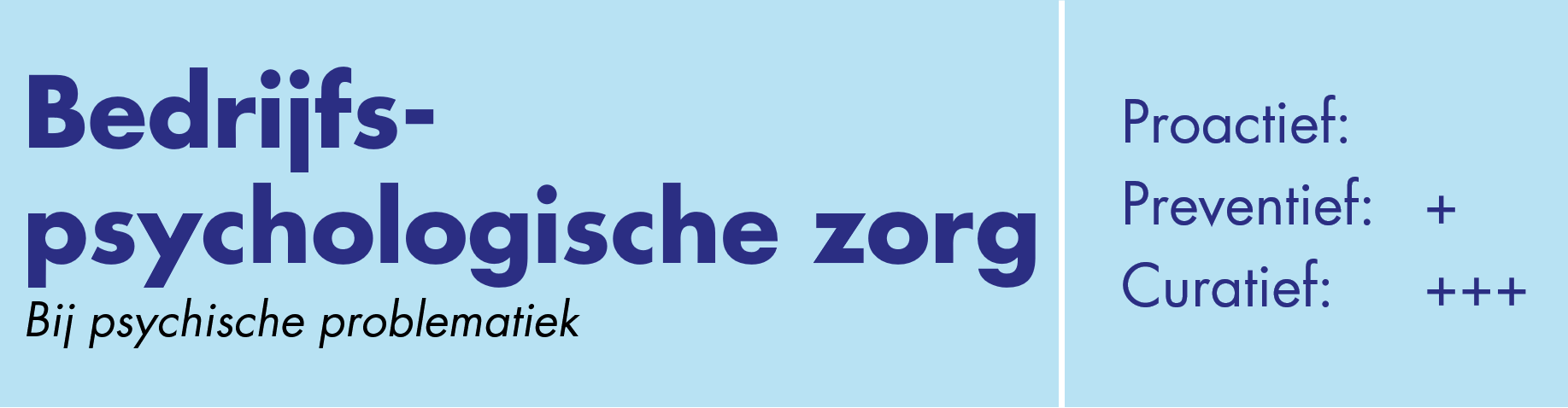 Bedrijfspsychologische zorg CURA v2